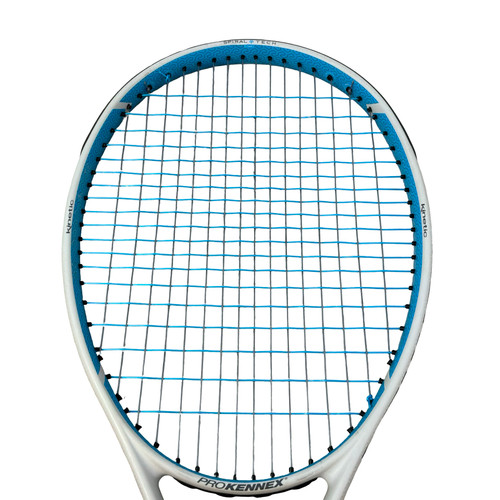 Vist Large View of Product Image Which is Used Pro Kennex KINETIC KI15 260 Adult Tennis Racquet White 4 1/2"