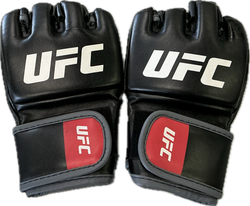 Vist Large View of Product Image Which is Used UFC Martial Arts Gloves Black MD