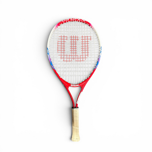Vist Large View of Product Image Which is Used Wilson US OPEN Junior Tennis Racquet None 23"