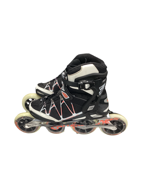 Vist Large View of Product Image Which is Used Rollerblade IGNITER 100W Senior Rec Fitness Skates Black Senior 7.5