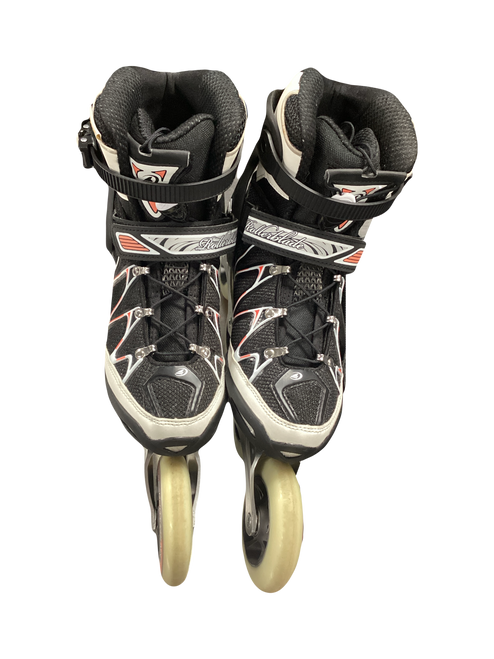 Vist Large View of Product Image Which is Used Rollerblade IGNITER 100W Senior Rec Fitness Skates Black Senior 7.5