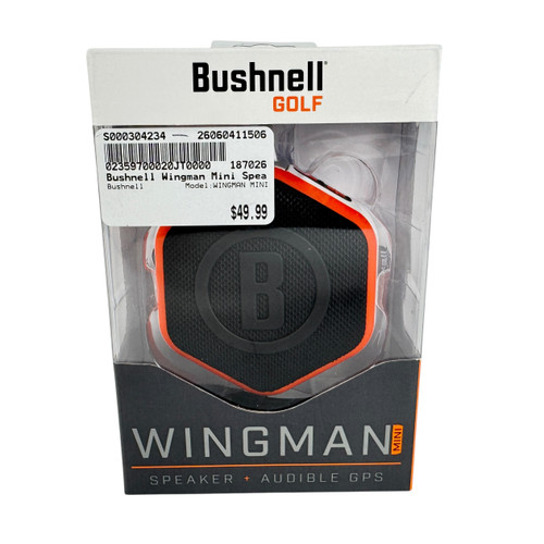 Vist Large View of Product Image Which is Used Bushnell WINGMAN MINI Golf Speaker/ Audible GPS