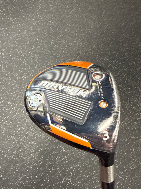 Vist Large View of Product Image Which is Used Callaway MAVRIK Mens Fairway Wood RH 3 Wood
