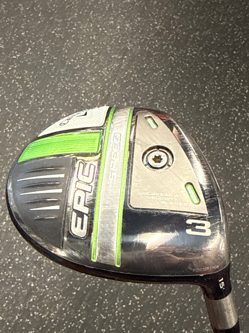 Vist Large View of Product Image Which is Used Callaway EPIC SPEED FW Mens Fairway Wood RH 3 Wood