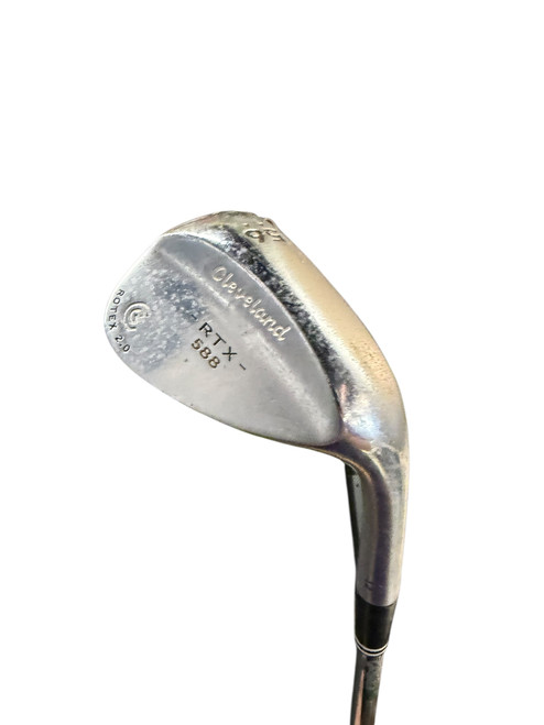 Vist Large View of Product Image Which is Used Cleveland 56 Golf Wedge Mens RH Sand Wedge