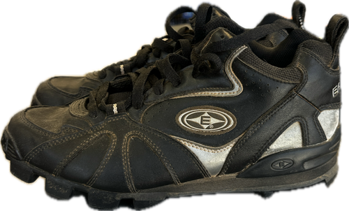 Vist Large View of Product Image Which is Used Easton BLACK Baseball Cleats Black Senior 9