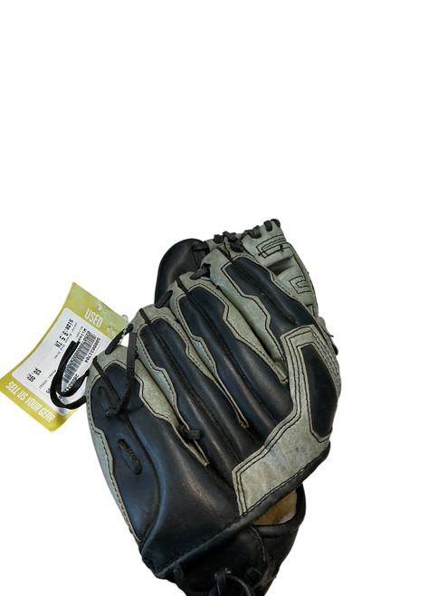 Vist Large View of Product Image Which is Used Wilson XO697 BB/SB Glove RH Throw Black And Grey 9 1/2"