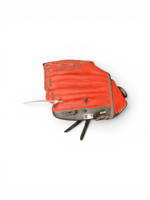 Vist Large View of Product Image Which is Used Rawlings PL110S BB/SB Glove RH Throw Red 11"