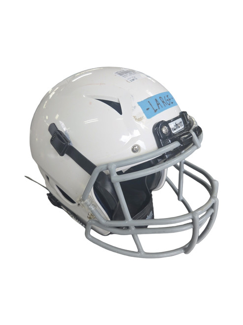 Vist Large View of Product Image Which is Used Schutt 2020 RECRUIT HYBRID HELMET LARGE FB Helmet White LG