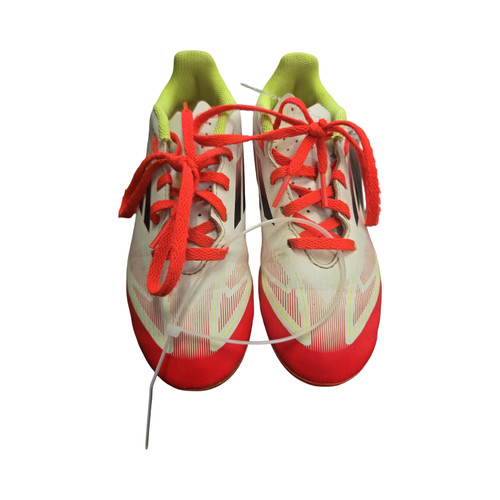 Vist Large View of Product Image Which is Used Adidas F50 SOCCER CLEATS SZ 1 Soccer Cleats White Junior 01