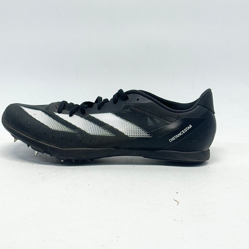 Vist Large View of Product Image Which is Used Adidas DISTANCESTAR Track & Field Cleats Adult Black Senior 8