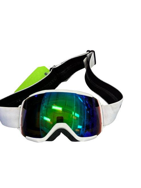 Vist Large View of Product Image Which is Used Smith Snow Goggles Adult White