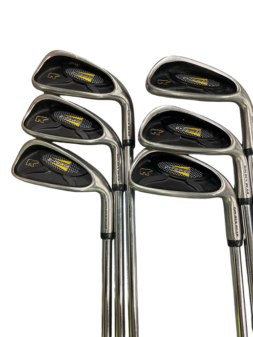 Vist Large View of Product Image Which is Used Golden Bear G-POWER Mens Iron Set RH 5I-PW