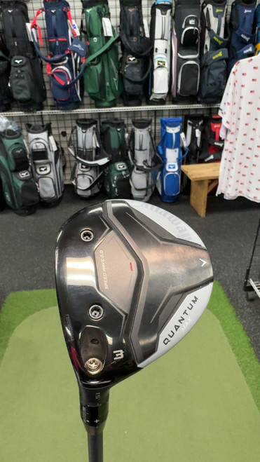 Vist Large View of Product Image Which is Used Callaway QUANTUM Mens Fairway Wood LH 3 Wood