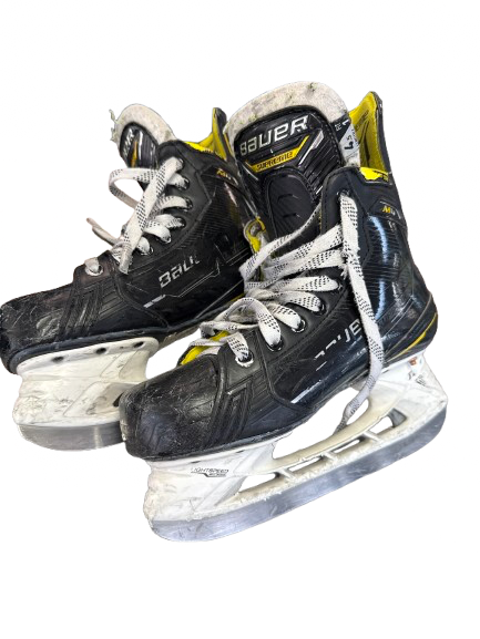 Vist Large View of Product Image Which is Used Bauer SUPREME M4 Senior Hockey Skate Senior 4.5