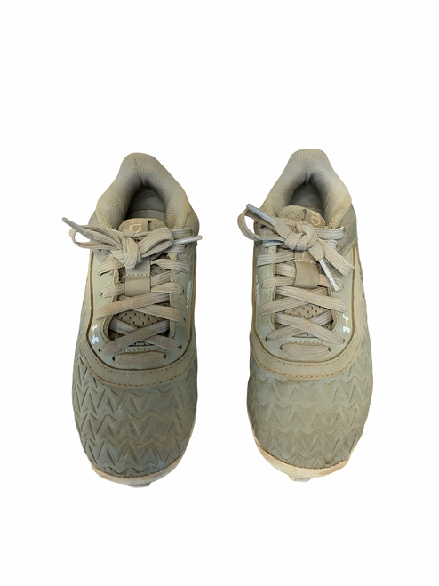 Vist Large View of Product Image Which is Used Under Armour 12K BB SB CLEATS BB/SB Cleats Grey Youth 12.0