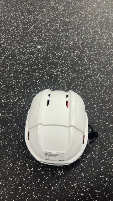 Vist Large View of Product Image Which is Used CCM TACKS 70 JR Hockey Helmet Only White One Size