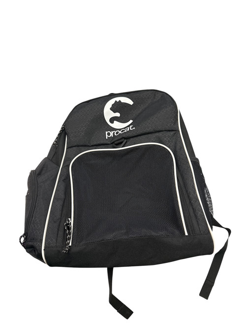 Vist Large View of Product Image Which is Used Soccer Player Sackpack Black