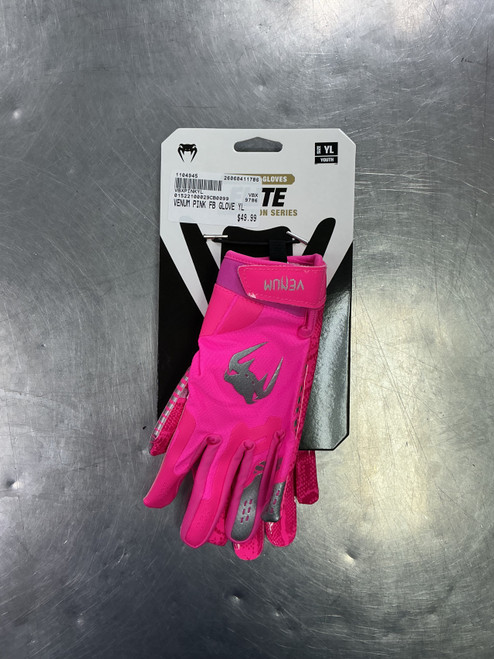 Vist Large View of Product Image Which is New VENUM PINK FB GLOVE YL