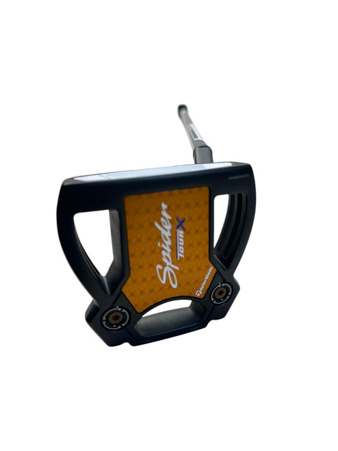 Vist Large View of Product Image Which is Used Taylormade SPIDER TOUR X X3 Mens Putter RH Black 35"