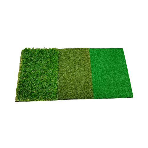Vist Large View of Product Image Which is Used Golf 3 Length Astro Turf Hitting Mat