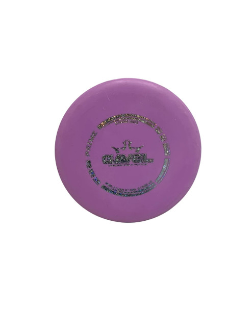 Vist Large View of Product Image Which is Used Dynamic Discs Prime Gavel 152g Purple Disc Golf Putter 