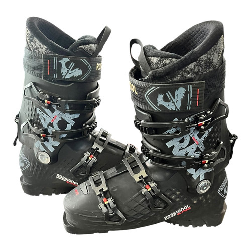 Vist Large View of Product Image Which is Used Rossignol ALLTRACK 100 PRO Mens DH Ski Boot Black 275 MP - M09.5 - W10.5
