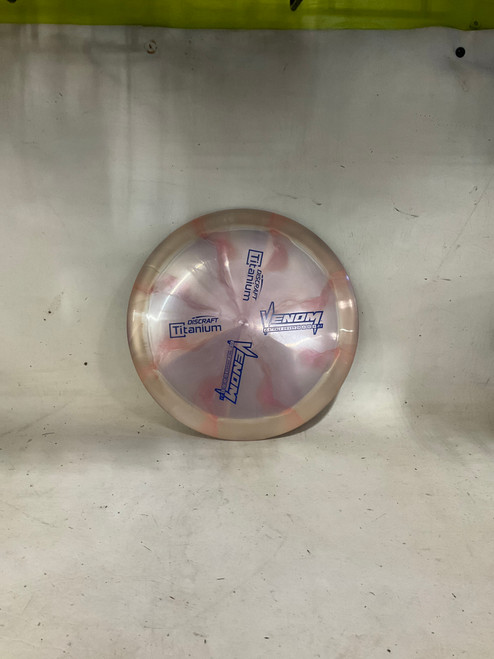 Vist Large View of Product Image Which is Used Discraft VENOM Disc Golf Driver Pink