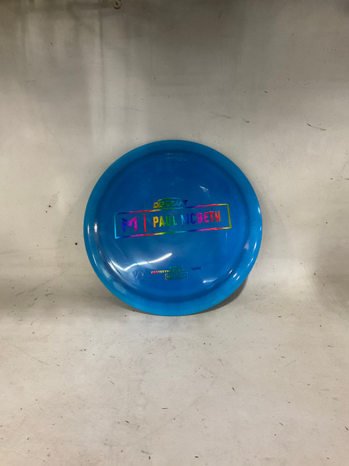 Vist Large View of Product Image Which is Used Discraft PAUL MCBETH Disc Golf Driver Royal Blue
