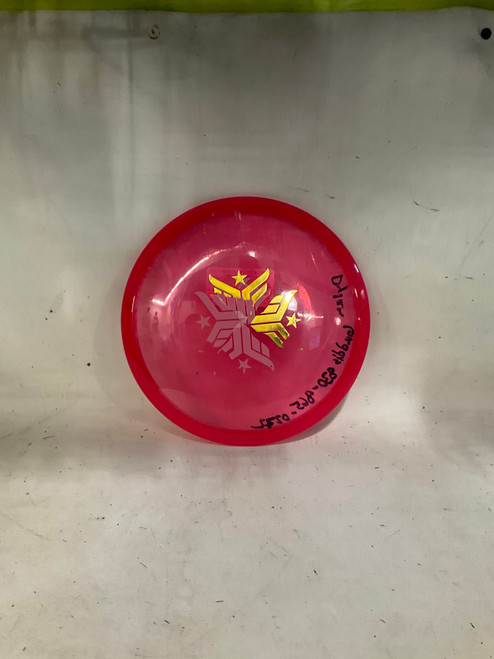 Vist Large View of Product Image Which is Used MERIDIAN Disc Golf Mid Range Pink