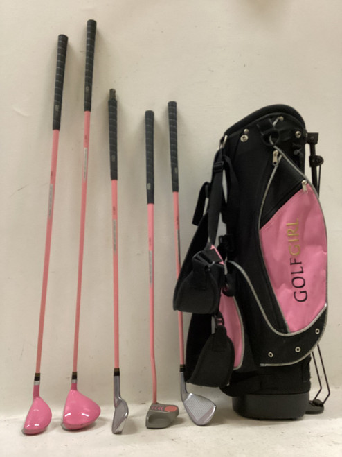 Vist Large View of Product Image Which is Used GOLF GIRL Jr Package Set LH Pink 6 Piece