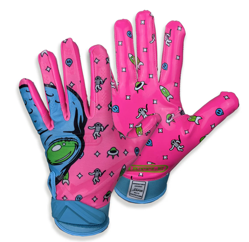 Vist Large View of Product Image Which is New PINK W/BLUE ALIEN YTH L