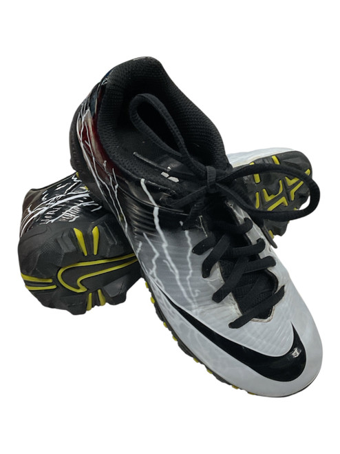 Vist Large View of Product Image Which is Used Nike Jr FB Cleats Black Junior 01.5