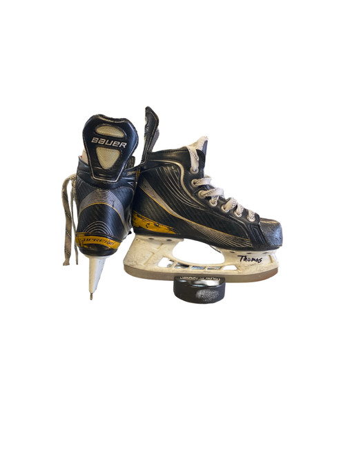 Vist Large View of Product Image Which is Used Bauer SUPREME ONE60 Youth Hockey Skate Youth 13.5
