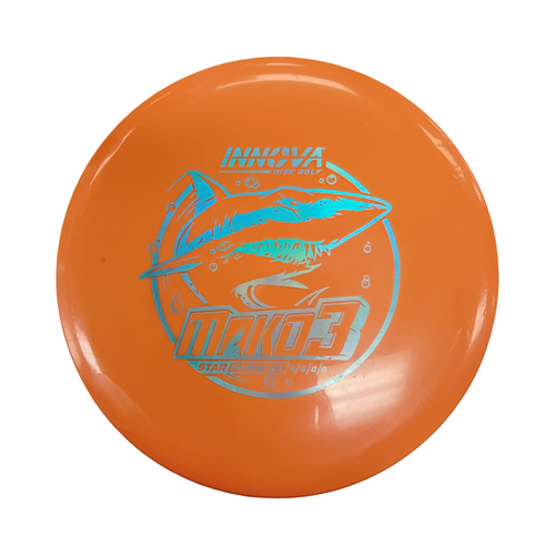 Vist Large View of Product Image Which is Used Innova STAR MAKO3 Disc Golf Mid Range Orange 180g