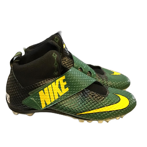 Vist Large View of Product Image Which is Used Nike 847554-012 Adult FB Cleats Dark Green Senior 13