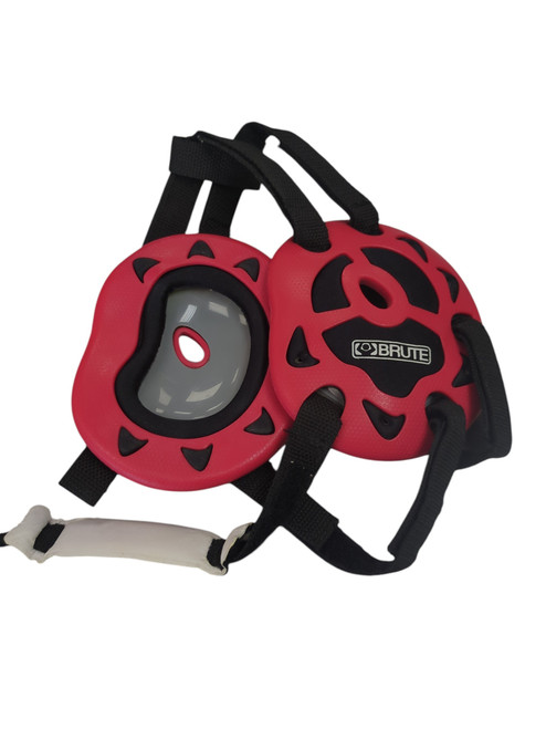 Vist Large View of Product Image Which is Used Brute RED/BLK Wrestling Headgear Red LG
