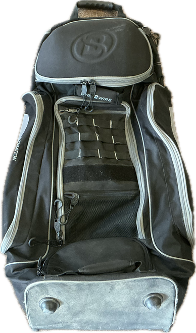 Vist Large View of Product Image Which is Used CATCHERS BAG BB/SB Player Wheeled Bag Black