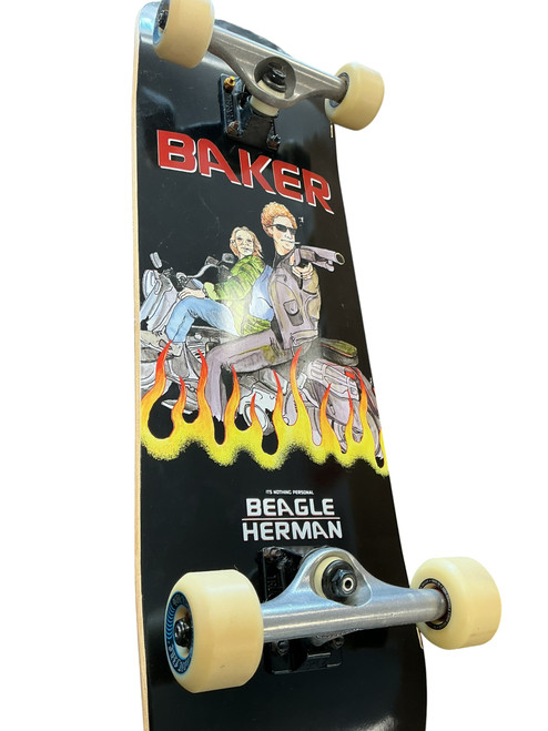 Vist Large View of Product Image Which is Used Baker BAKER Complete Skateboard Black 7 3/4"