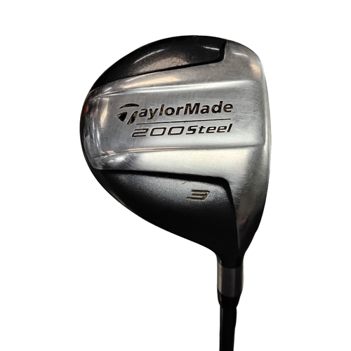 Vist Large View of Product Image Which is Used Taylormade 200 STEEL Mens Fairway Wood RH 3 Wood