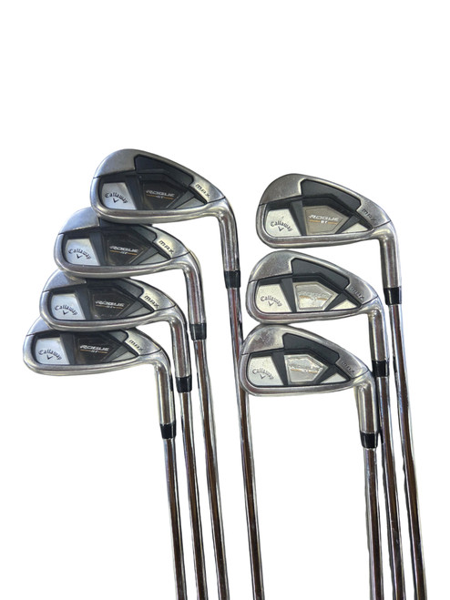 Vist Large View of Product Image Which is Used Callaway ROGUE ST MAX IRON SET Mens Iron Set RH 5I-GW/AW