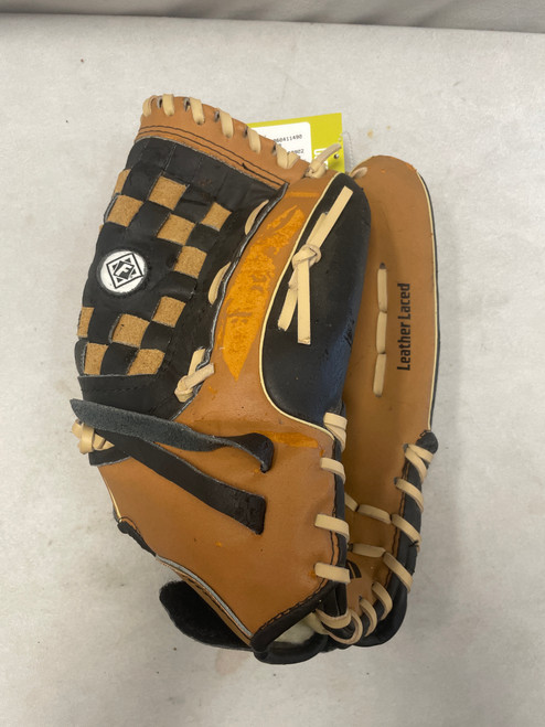 Vist Large View of Product Image Which is Used Franklin FIELD MASTER BB/SB Glove RH Throw Green 14"