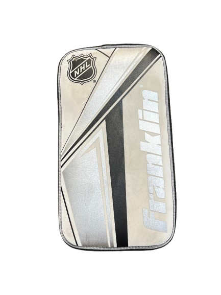 Vist Large View of Product Image Which is Used Franklin FRANKLIN GB140 14 IN BLOCKER Junior Goalie Blocker Black