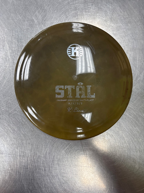 Vist Large View of Product Image Which is Used Kastaplast K1 STAL Disc Golf Driver Brown