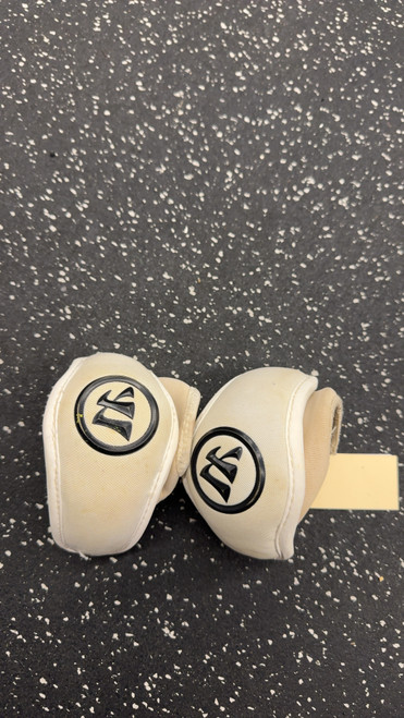 Vist Large View of Product Image Which is Used Warrior ELBOW PAD Lacrosse Arm Pads/Guards White LG