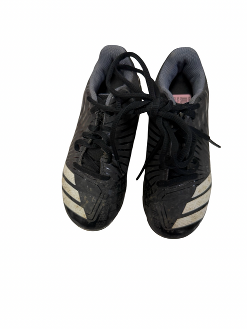 Vist Large View of Product Image Which is Used Adidas Icon MD B39227 Baseball Cleats Black Youth 11.0