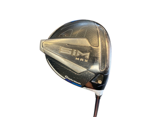 Vist Large View of Product Image Which is Used Taylormade SIM MAX Mens Driver RH 10.5 Degree