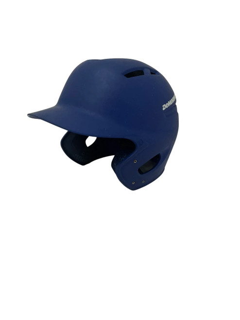 Vist Large View of Product Image Which is Used Demarini Youth OSFM Royal Blue Batting Helmet