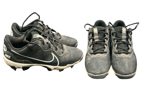 Vist Large View of Product Image Which is Used Nike FASTFLEX BB/SB Cleats Black Junior 04.5