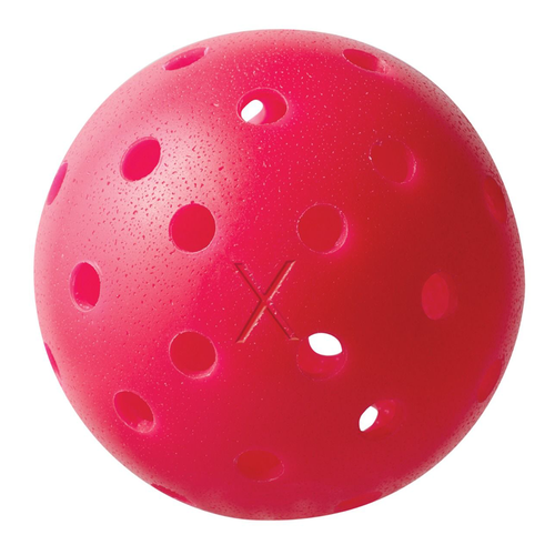 Vist Large View of Product Image Which is New Franklin X-40 Outdoor Pickleballs Pink- 3 Pack